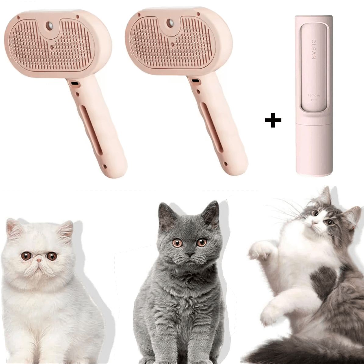BROSSE 3 EN 1 CHAT