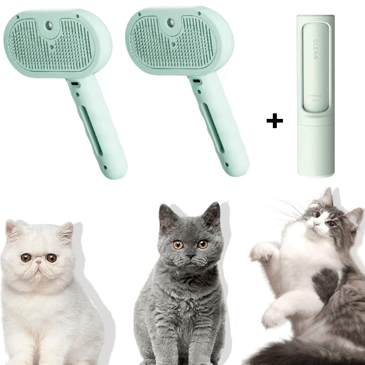 BROSSE 3 EN 1 CHAT